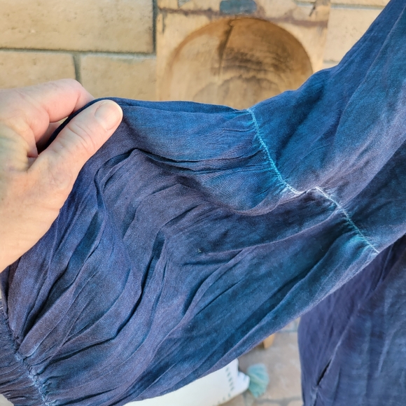 GORGEOUS indigo midi. Boho. - Picture 6 of 7